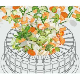 MULTIPOND Multihead weighers for salads and chopped vegetables